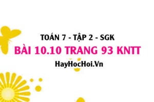Bài 10.10 trang 93 Toán 7 Tập 2 Kết nối tri thức: Bài toán mực nước dâng trong thùng lập phương